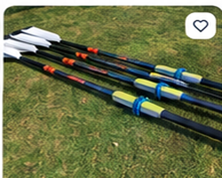 Concept2 sweep oars, pair — Fat2 blades